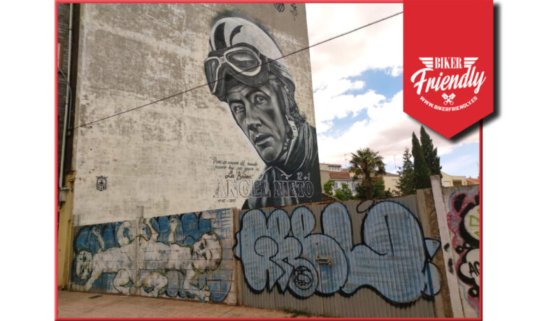 Angel Nieto graffiti La Baneza 2 768x459