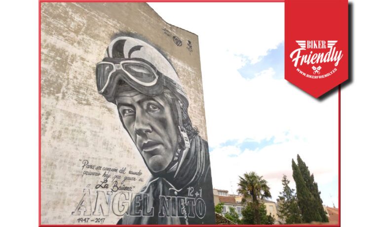 Angel Nieto graffiti La Baneza 768x459